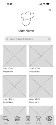 Mid-fidelity wireframe screen 4